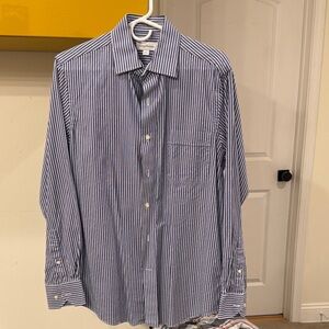 Tommy Bahama Navy Striped Dress Shirt